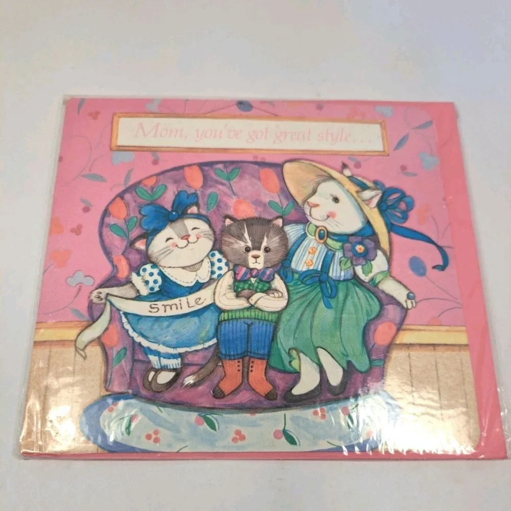 Vintage Avon Mother's Day Gift Collection Lot, Quilted Frame  Card Magnet Candle
